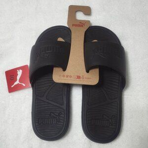 NEW Mens PUMA 2.0 Cool Cat Slide Sandals Black